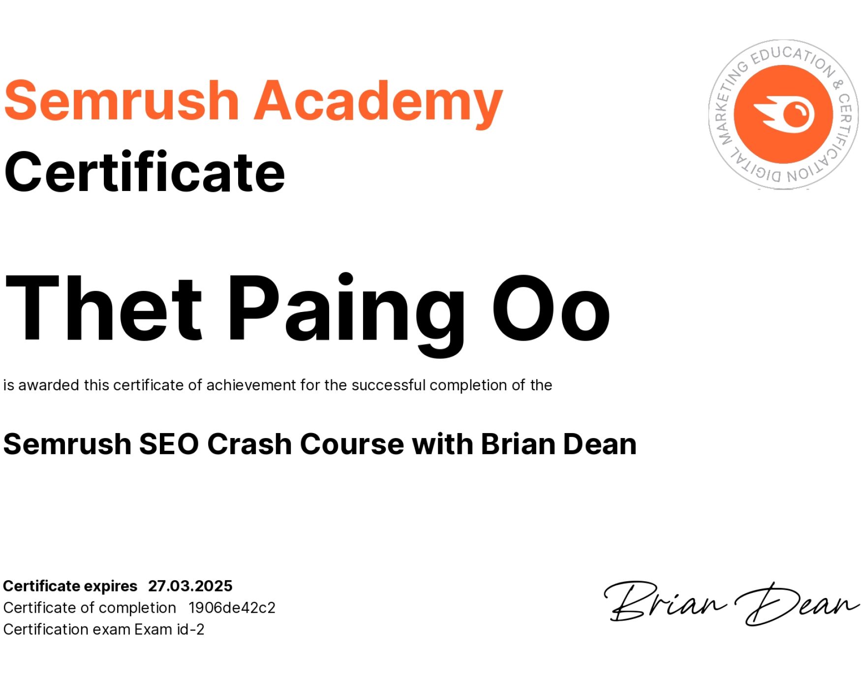 SEO Crash Course